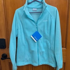 Columbia NWT Fleece Mint Green Size Large